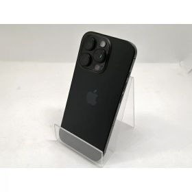 【中古】Apple 国内版 【SIMフリー】 iPhone 16 Pro 128GB ブラックチタニウム MYMV3J/A【宇田川】保証期間1ヶ月【ランクC】