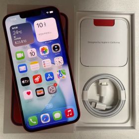 iPhone14 128GB レッド SIMフリー 付属品完備 バッテリー83％