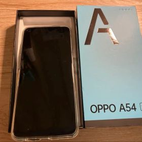 OPPO A54 5G 本体 箱 ケース ファンタスティックパープル