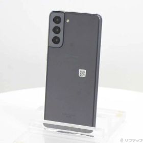 【中古】SAMSUNG(サムスン) Galaxy S21 5G 256GB ファントムグレー SC-51B docomoロック解除SIMフリー 【348-ud】