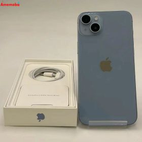 【中古】iPhone14 Plus 128GB ブルー MQ4H3J/A docomo版SIMフリー