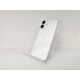 【中古】Apple 国内版 【SIMフリー】 iPhone 16 256GB ホワイト MYDX3J/A【宇田川】保証期間１ヶ月【ランクC】
