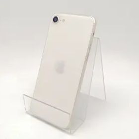 【中古】Apple au 【SIMフリー】 iPhone SE（第3世代） 128GB スターライト MMYG3J/A【ECセンター】保証期間１ヶ月【ランクC】