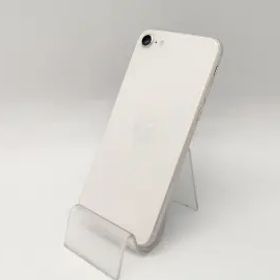【中古】Apple SoftBank 【SIMフリー】 iPhone SE（第3世代） 64GB スターライト MMYD3J/A【広島本通】保証期間１ヶ月【ランクC】