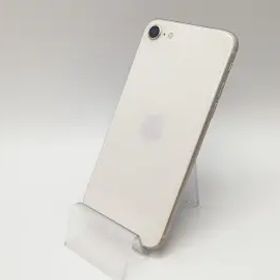 【中古】Apple docomo 【SIMフリー】 iPhone SE（第3世代） 64GB スターライト MMYD3J/A【府中ル・シーニュ】保証期間１ヶ月【ランクB】