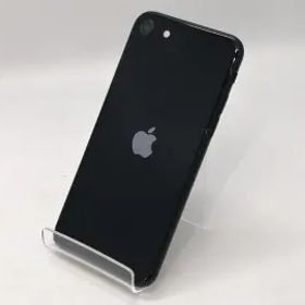【中古】Apple au 【SIMフリー】 iPhone SE（第3世代） 64GB ミッドナイト MMYC3J/A【浜松駅前】保証期間１ヶ月【ランクB】