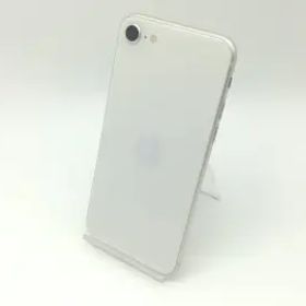 【中古】Apple au 【SIMフリー】 iPhone SE（第3世代） 128GB スターライト MMYG3J/A【広島】保証期間１ヶ月【ランクB】