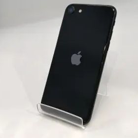 【中古】Apple 国内版 【SIMフリー】 iPhone SE（第3世代） 64GB ミッドナイト MMYC3J/A【浜松駅前】保証期間１ヶ月【ランクB】