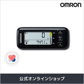 【公式】オムロン 活動量計 HJA-331T1-JBK スマホ連動 Bluetooth対応 ブラック おしゃれ 簡単 歩数計 カロリー クリップ付き