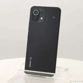 【中古】XIAOMI Mi 11 Lite 5G 128GB トリュフブラック Mi11Lite5G SIMフリー 【348-ud】