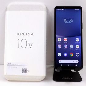 Xperia 10 V SOG11 au ブラック 送料無料 即決 本体 c22706
