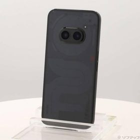 〔中古〕Nothing Nothing Phone (2a) 128GB ブラック A10400067 SIMフリー〔348-ud〕