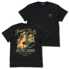 マクロスFrontier ノーズアートシェリル Tシャツ/BLACK-L