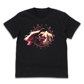 マクロスF 射手座☆午後九時 Don’t be late Tシャツ/BLACK-M