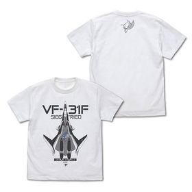マクロスΔ VF-31F ジークフリード Tシャツ/WHITE-S