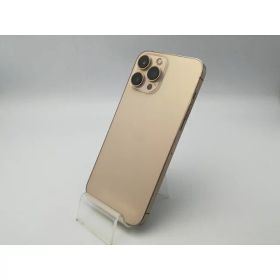 【中古】Apple au 【SIMフリー】 iPhone 13 Pro Max 128GB ゴールド MLJ63J/A【大阪堂島】保証期間1ヶ月【ランクC】
