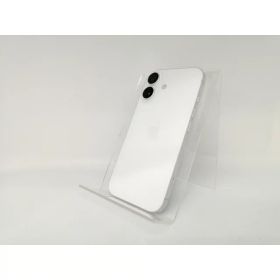【中古】Apple 国内版 【SIMフリー】 iPhone 16 256GB ホワイト MYDX3J/A【宇田川】保証期間1ヶ月【ランクC】