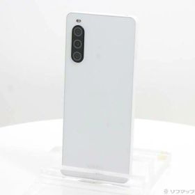 【中古】SONY(ソニー) Xperia 10 V 128GB ホワイト SOG11 au SIMフリー 【348-ud】