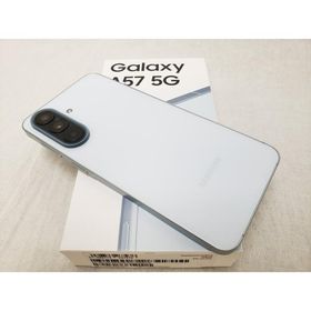 (中古)(SAMSUNG) Galaxy A57 5G オーサムアイスブルー /SM-A576Q 【国内版 SIMFREE】、SIMフリー