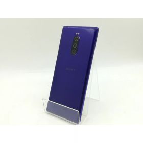 【中古】SONY docomo 【SIMロック解除済み】 Xperia 1 SO-03L Purple【福岡天神】保証期間1ヶ月【ランクB】