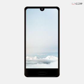 【にこスマ】AQUOS R compact SH-M06 32GB シルバーブラック ホワイト SIMフリー版 Cグレード