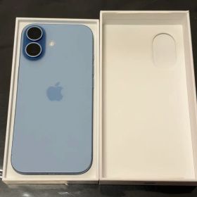 iPhone17 256GB ミストブルー 本体 箱付き Simフリー 94%