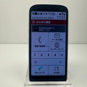 美品 NTT docomo らくらくスマートフォン F-52B ホワイト