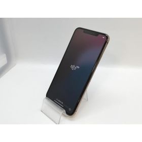 【中古】Apple au 【SIMロック解除済み】 iPhone 11 Pro Max 256GB ゴールド MWHL2J/A【OSU301】保証期間１ヶ月【ランクB】
