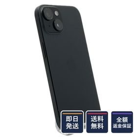 【全額返金保証】【最速発送】 iPhone 15 128GB ブラック docomo 白ロム 美品 動作確認済 86%
