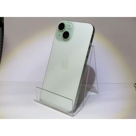 【中古】Apple 国内版 【SIMフリー】 iPhone 15 256GB グリーン MTMT3J/A【神保町】保証期間１ヶ月【ランクC】