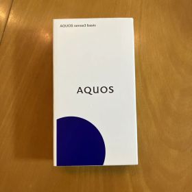 【新品未使用】SHARP AQUOS sense3 basic SHV48 本体
