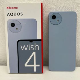 【極美品】AQUOS wish4 SH-52E ブルー docomo