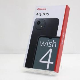 スマートフォン 本体 AQUOS wish4 SH-52E SHARP docomo SIMフリー 残債なし 64GB ブラック