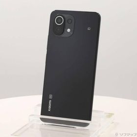 〔中古〕XIAOMI Mi 11 Lite 5G 128GB トリュフブラック Mi11Lite5G SIMフリー〔348-ud〕