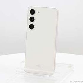 〔中古品〕 Galaxy S23 256GB クリーム SCG19 au SIMフリー ［6.1インチ有機EL／Snapdragon 8 Gen 2 Mobile Platform for Galaxy／RAM:8GB／ナノSIM&eSIM］〔中古品〕 Galaxy S23 256GB クリーム SCG19 au SIMフリー ［6.1インチ有機EL／Snapdragon 8 Gen 2 Mobile Platform for Galaxy／RAM:8GB／ナノSIM&eSIM］