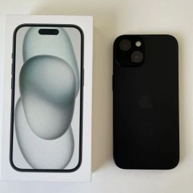 iPhone15 128GB ブラック 2024生産 2025より使用