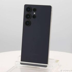 〔中古〕SAMSUNG(サムスン) Galaxy S25 Ultra 256GB チタニウムブラック SCSBD2 Softbank SIMフリー〔297-ud〕