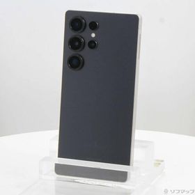 〔中古〕SAMSUNG(サムスン) Galaxy S25 Ultra 256GB チタニウムブラック SCSBD2 Softbank SIMフリー〔258-ud〕