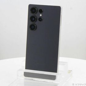 〔中古〕SAMSUNG(サムスン) Galaxy S25 Ultra 256GB チタニウムブラック SCSBD2 Softbank SIMフリー〔258-ud〕