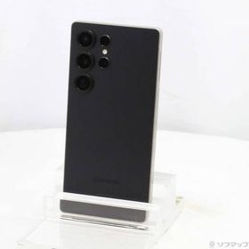 〔中古〕SAMSUNG(サムスン) Galaxy S25 Ultra 256GB チタニウムブラック SCSBD2 Softbank SIMフリー〔258-ud〕
