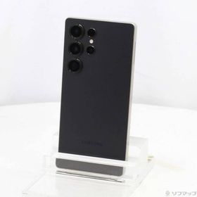 〔中古〕SAMSUNG(サムスン) Galaxy S25 Ultra 256GB チタニウムブラック SCSBD2 Softbank SIMフリー〔258-ud〕