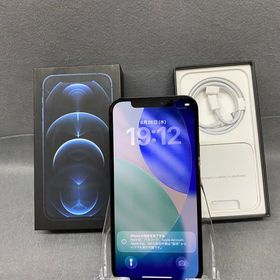 美品 国内版 SIMフリーiPhone12 Pro 128GB パシフィックブルー色