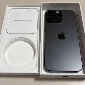 iPhone15ProMax 1TB ブラックチタニウム