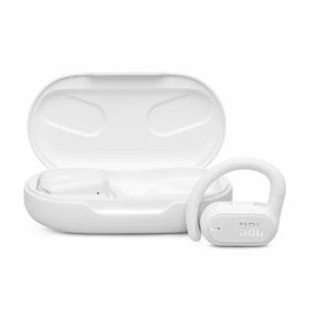 【中古】（新古品） JBL SOUNDGEAR SENSE 完全ワイヤレスイヤホン/オープンイヤー/マルチポイント/IP54防水/Bluetooth5.3/耳を塞がない/音漏れ防止/ホワイト/JBLSNDGEARSNSWHT