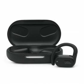 JBL SOUNDGEAR SENSE 完全ワイヤレスイヤホン/オープンイヤー/マルチポイント/IP54防水/Bluetooth5.3/耳を塞がない/音漏れ防止/ブラック/JBLSNDGEARSNSBLK