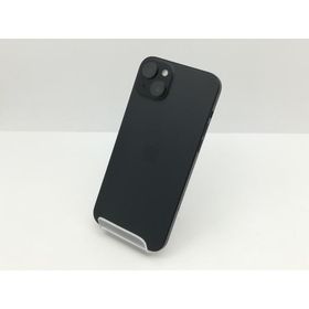 【中古】Apple 国内版 【SIMフリー】 iPhone 15 Plus 128GB ブラック MU083J/A【神戸】保証期間１ヶ月【ランクC】
