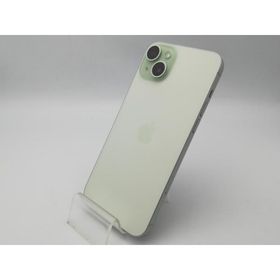 【中古】Apple 国内版 【SIMフリー】 iPhone 15 Plus 128GB グリーン MU0E3J/A【大阪堂島】保証期間１ヶ月【ランクB】