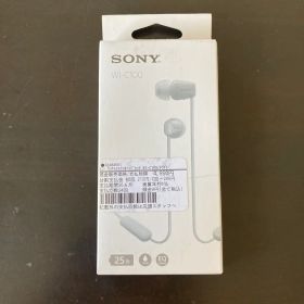 未開封）SONY ワイヤレスステレオヘッドセット WI-C100 ホワイト