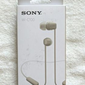 SONY ワイヤレスイヤホン WI-C100【⭐️国内正規品⭐️】