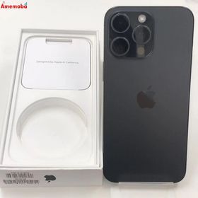 iPhone15 Pro Max 256GB ブラックチタニウム MU6P3J/A docomo版S